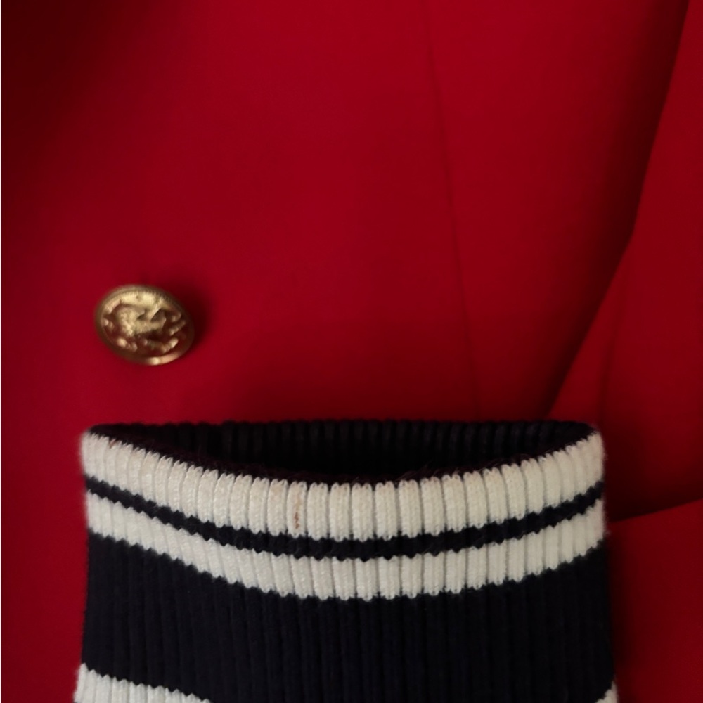 Scripted double breasted blazer - Picture 4 of 6